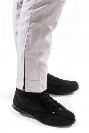 Spodnie Motocyklowe Tekstylne GIUDICI WHITE BLACK