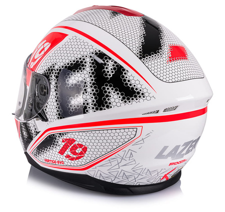 Kask Integralny Lazer Vertigo Evo Pixel White Red