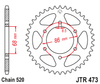 Zębatka Tylna JT JTR473.40