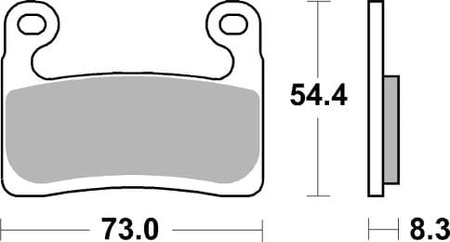 Klocki Hamulcowe TRW MCB901SV