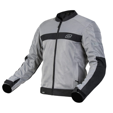 Męska Kurtka Motocyklowa Ozone Dart Silver