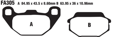 Klocki Hamulcowe EBC SFA305HH