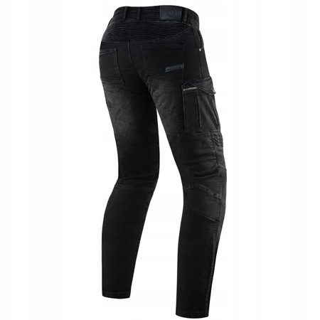 Spodnie Motocyklowe Rebelhorn Vandal Denim Black