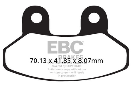 Klocki Hamulcowe EBC SFA306