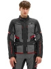 Kurtka Motocyklowa SHIMA DUNE JKT czarny czerwony