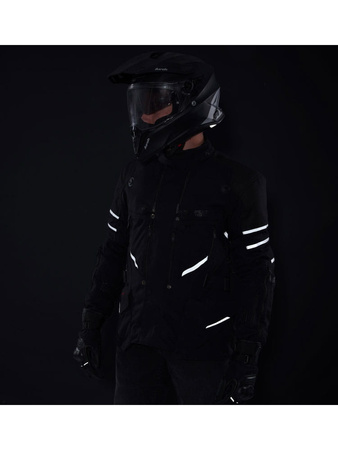 Kurtka Motocyklowa Męska Rebelhorn RANGE GREY/BLACK/RED