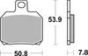 Klocki Hamulcowe SBS 157HF