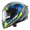 Kask Integralny Motocyklowy CABERG AVALON X OPTIC GREY BLUE RED