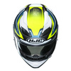 Kask integralny HJC F71 FES YELLOW BLUE
