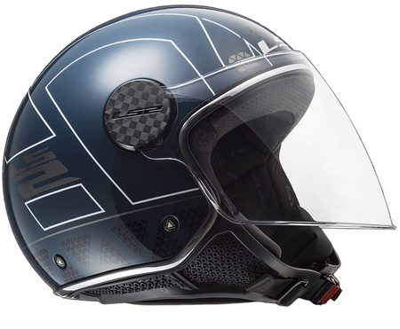 Kask Otwarty LS2 OF558 Sphere Lux Linus Cobalt
