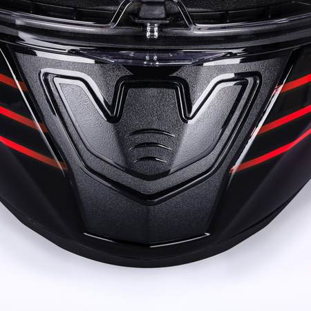 Kask Integralny LS2 FF353 Rapid II Circuit Black Red