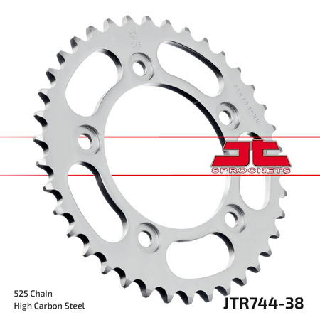 Zębatka Tylna JT JTR744.38