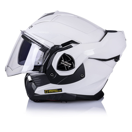 Kask Szczękowy LS2 FF901 Advant X Solid White