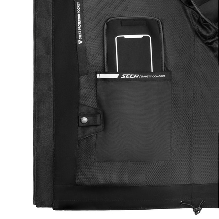 Kurtka Damska Motocyklowa Tekstylna SECA DISTRICT LADY BLACK