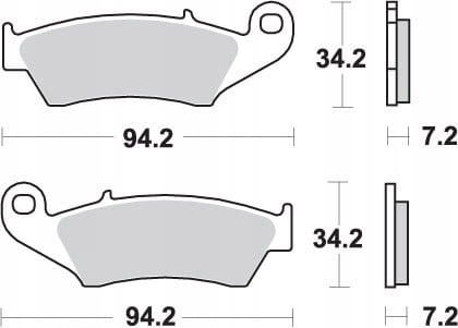 Klocki Hamulcowe SBS 694HS