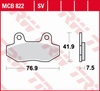 Klocki Hamulcowe TRW MCB822