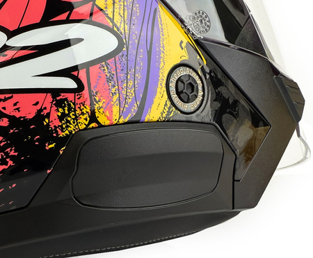 Kask Otwarty LS2 OF618 Verso II Wingz black yellow