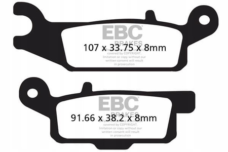 Klocki Hamulcowe EBC FA444TT