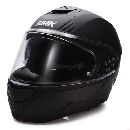 Kask Szczękowy SMK GULLWING Black Mat