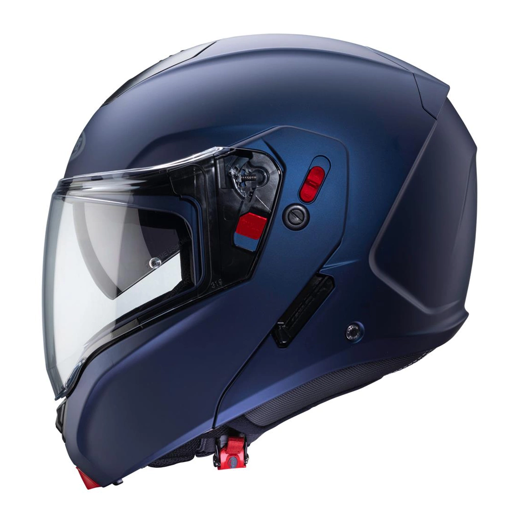 Kask szczękowy motocyklowy CABERG HORUS X SOLID Granatowy