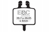 EBC KLOCKI ROWEROWE CFA309R ORGANICZNE WYCZYNOWE