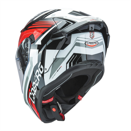 Kask integralny CABERG DRIFT EVO II JARAMA BLACK WHITE RED