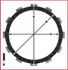 Tarcze Cierne Sprzęgła TRW MCC318-8