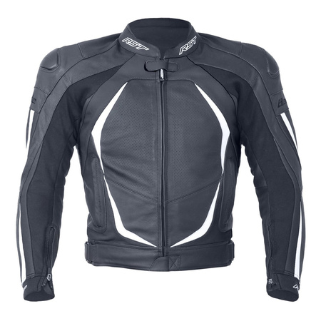 RST LADY KURTKA SKÓRZANA BLADE II CE BLACK WHITE M