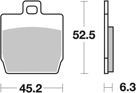 Klocki Hamulcowe SBS 145HF