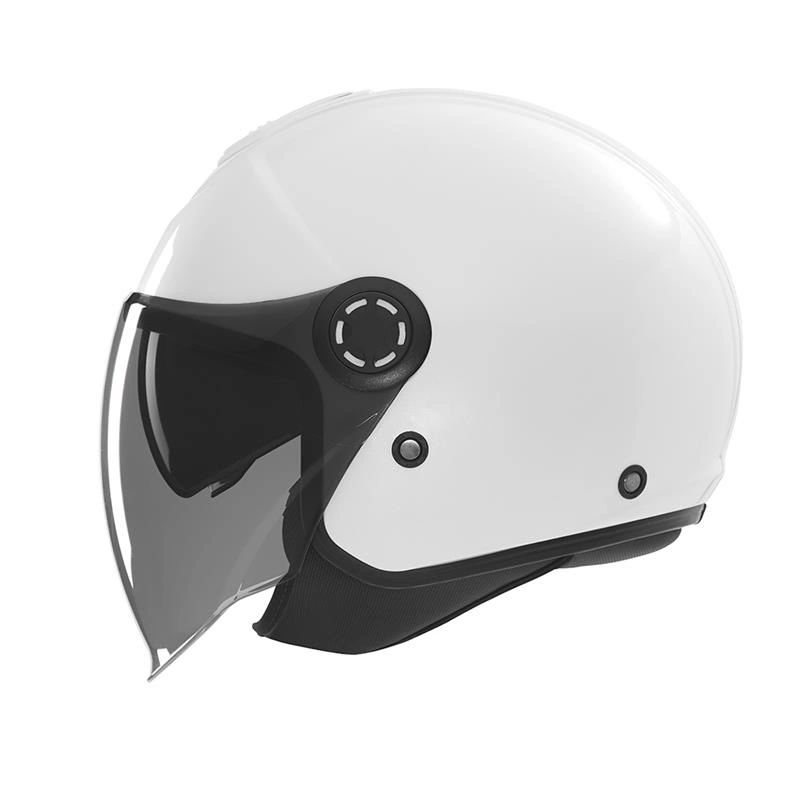 Kask otwarty motocyklowy NOX N182 SOLID Biały mat