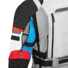 Tekstylna Kurtka Motocyklowa SECA ARRAKIS III LADY GREY BLUE RED