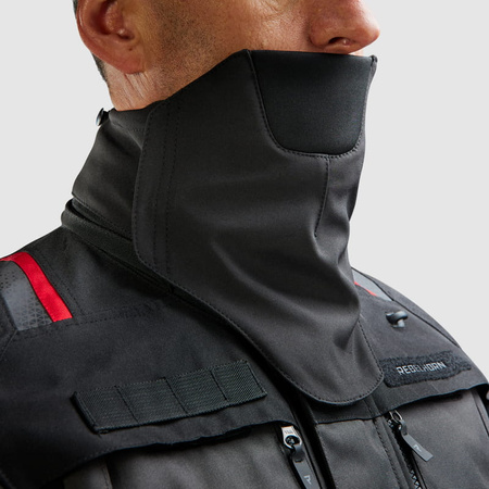 Kurtka Motocyklowa Rebelhorn Cubby V Black/Anthracite/Red