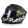 Kask integralny Lazer Rafale Evo Oni Dark Black Grey Fluo