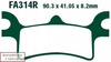 Klocki Hamulcowe EBC FA314R