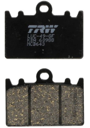 Klocki Hamulcowe TRW MCB643