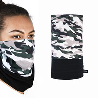 OXFORD KOŁNIERZ OCIEPLAJĄCY SNUG CAMO BLACK WHITE GREY OS