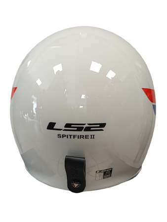 Kask Otwarty LS2 OF599 SPITFIRE II RETRO biały