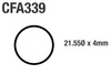 EBC KLOCKI ROWEROWE CFA339 ORGANICZNE