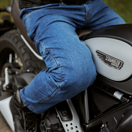 Spodnie Motocyklowe Rebelhorn Classic III Washed Blue Regular