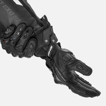 Rękawice Motocyklowe SHIMA RS-3 BLACK czarny