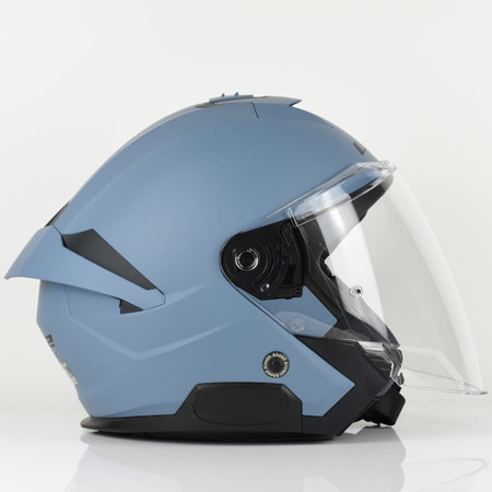 Kask Motocyklowy Otwarty LS2 OF618 VERSO II SOLID MISTY BLUE