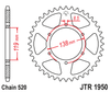 Zębatka Tylna JT JTR1950.48