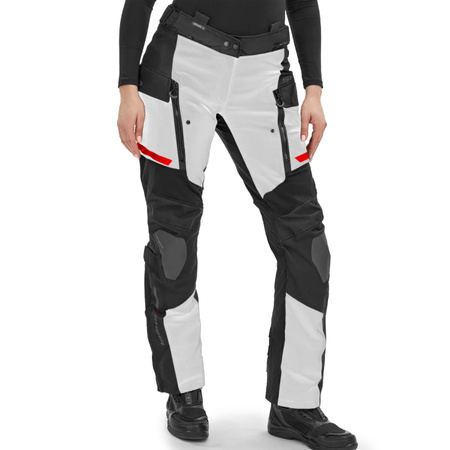 Damskie Spodnie Motocyklowe SHIMA DUNE LADY SHORT czarny biały