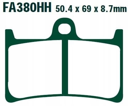 Klocki Hamulcowe EBC FA380HH