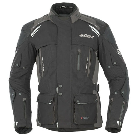 Kurtka Motocyklowa Męska BUSE HIGHLAND II Black/Grey