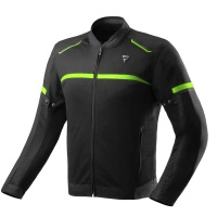 Kurtka tekstylna motocyklowa REBELHORN ECHO BLACK FLUO