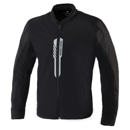 Męska Kurtka Motocyklowa Rebelhorn Patrol Black Fluo