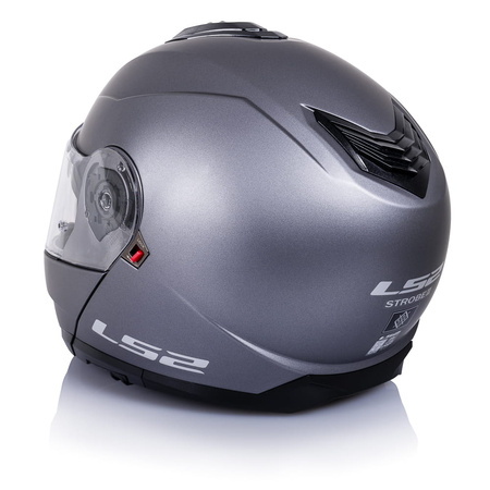 Kask Szczękowy LS2 FF908 Strobe II Solid Titan Matt