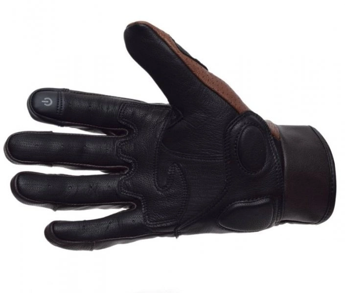 Rękawice skórzane LS2 RUST MAN GLOVES Brązowe