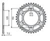 Zębatka Tylna Sunstar SUNR1-4553-42